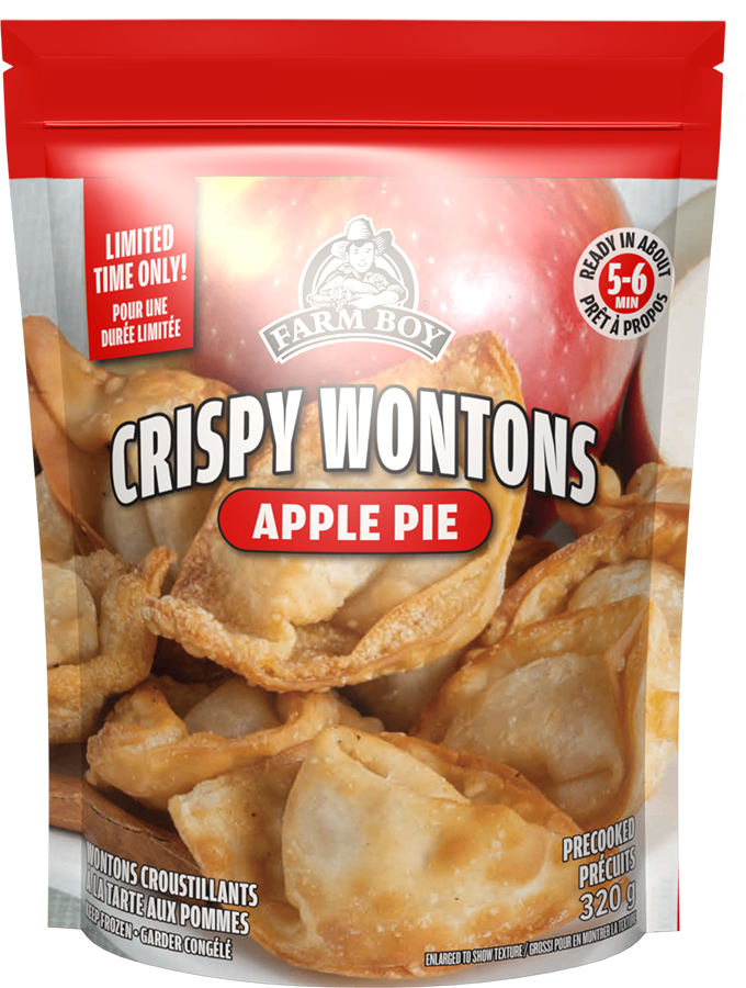 Apple Pie Crispy Wontons