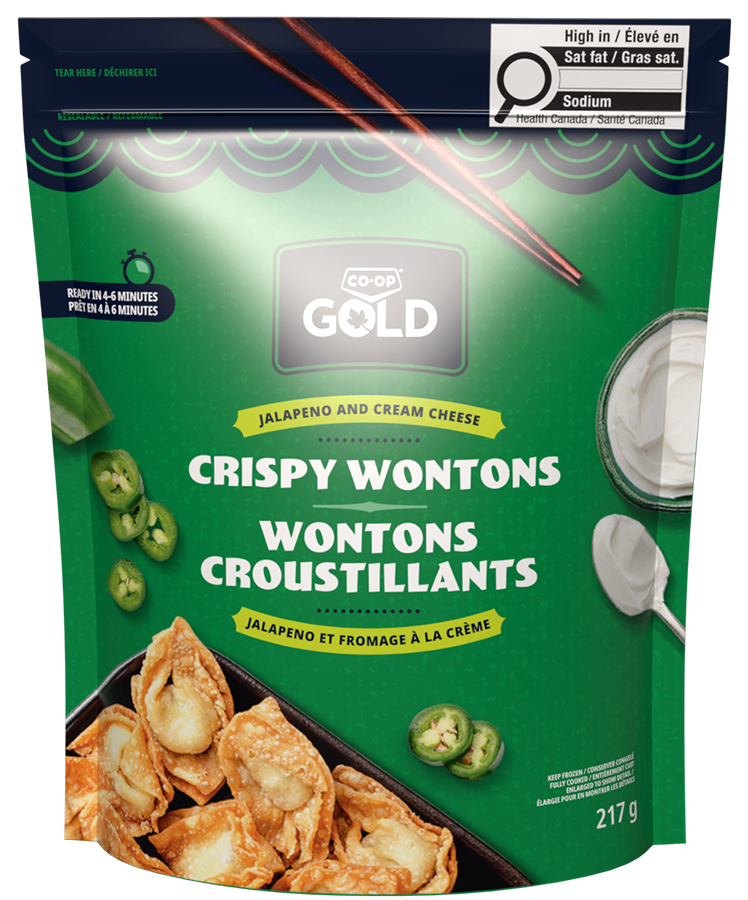 Jalapeño & Cream Cheese Crispy Wontons