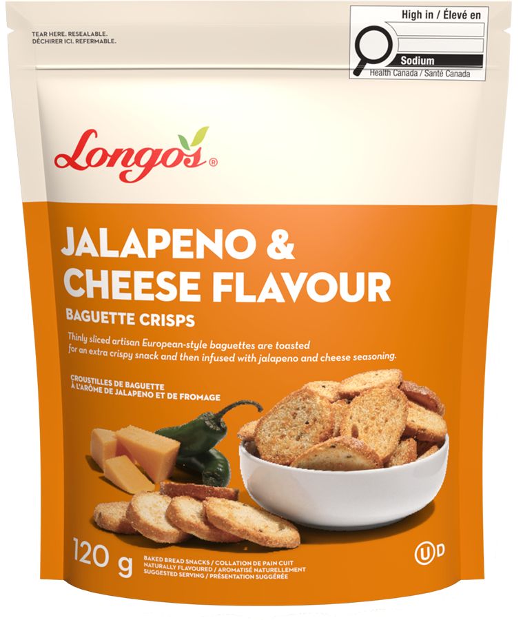 Baguette Crisps - Jalapeño & Cheese