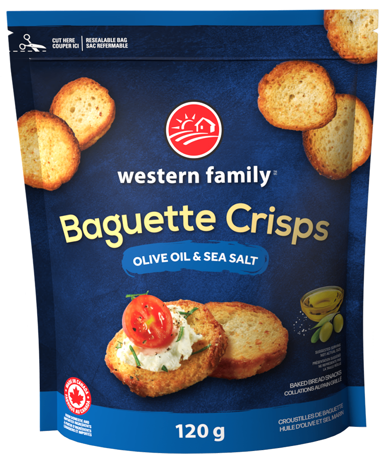 Baguette Crisps - Olive Oil & Sea Salt