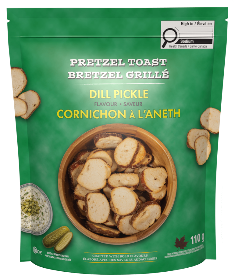 Pretzel Toast - Dill Pickle