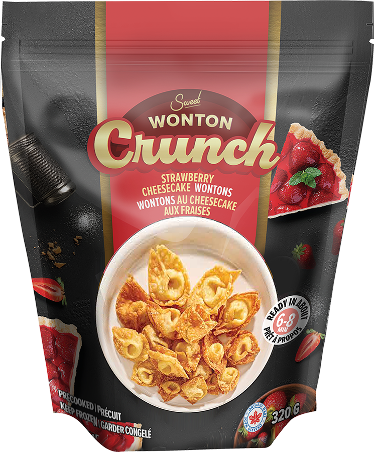 Strawberry Cheesecake Wontons Bag