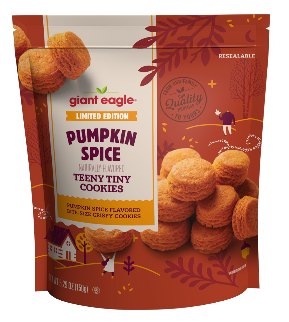 Pumpkin Spice Teeny Tiny Cookies