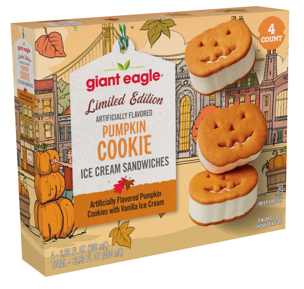 Limited Edition Pumpkin Cookie ICS (4 ct)