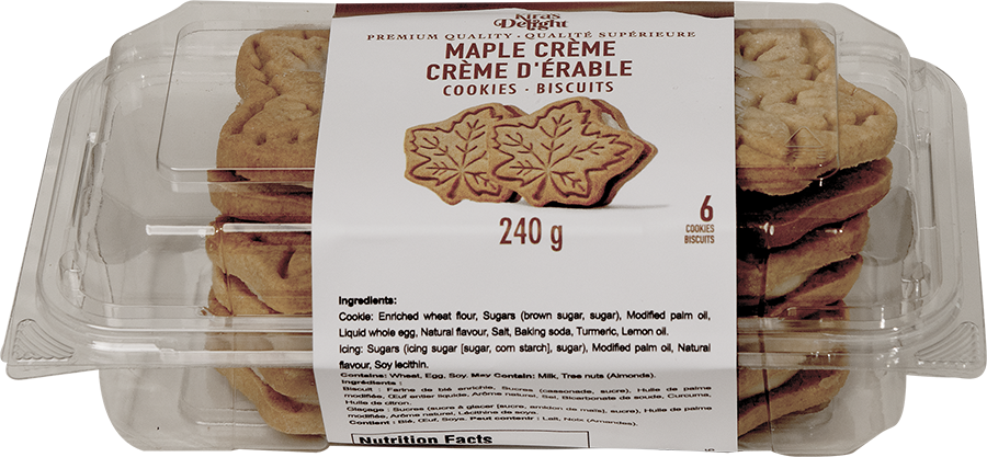 Maple Crème Cookies (6 ct)