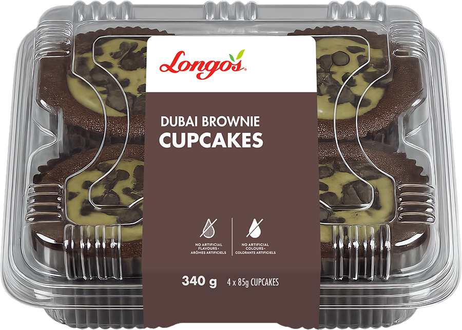Dubai Brownie Cupcakes