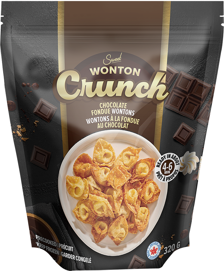 Chocolate Fondue Wontons Bag