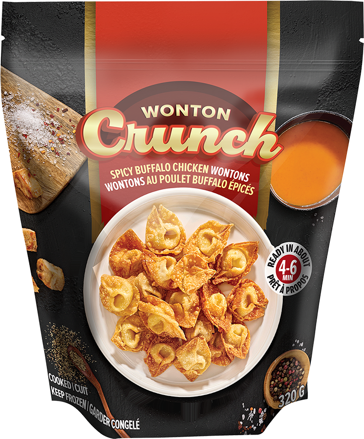 Spicy Buffalo Chicken Wontons Bag