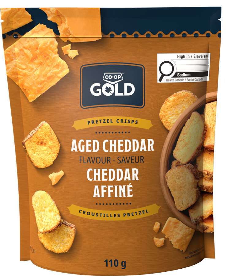 Aged Cheddar Pretzel Crisps