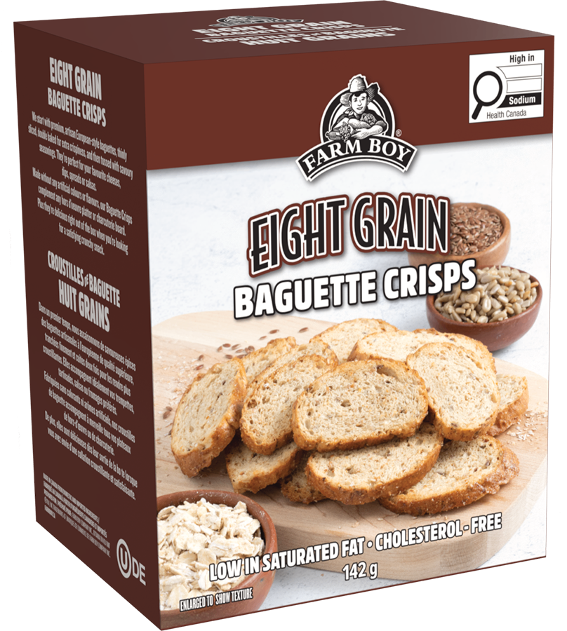 Eight Grain Baguette Crisps