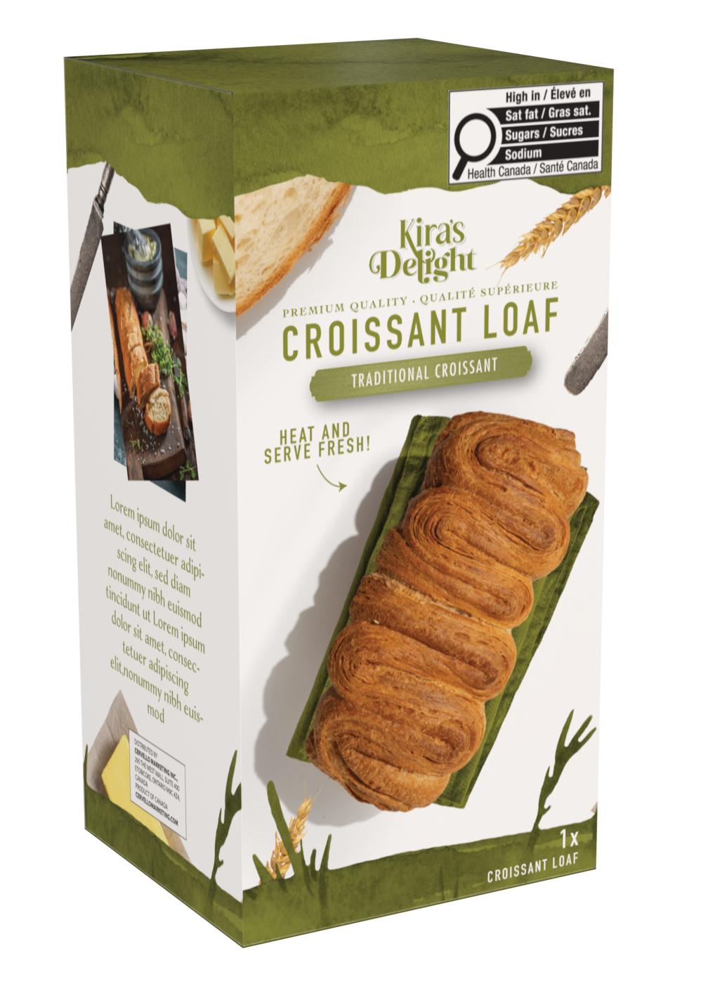 Traditional Croissant Loaf