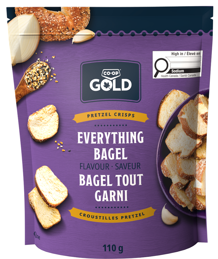 Pretzel Crisps - Everything Bagel
