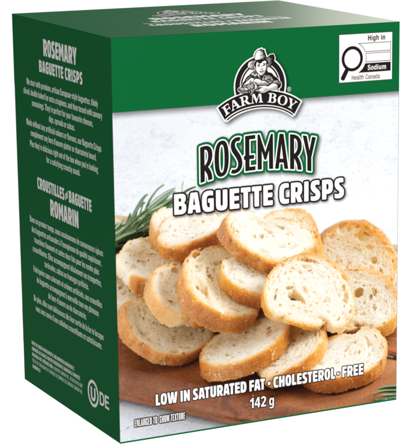 Rosemary Baguette Crisps