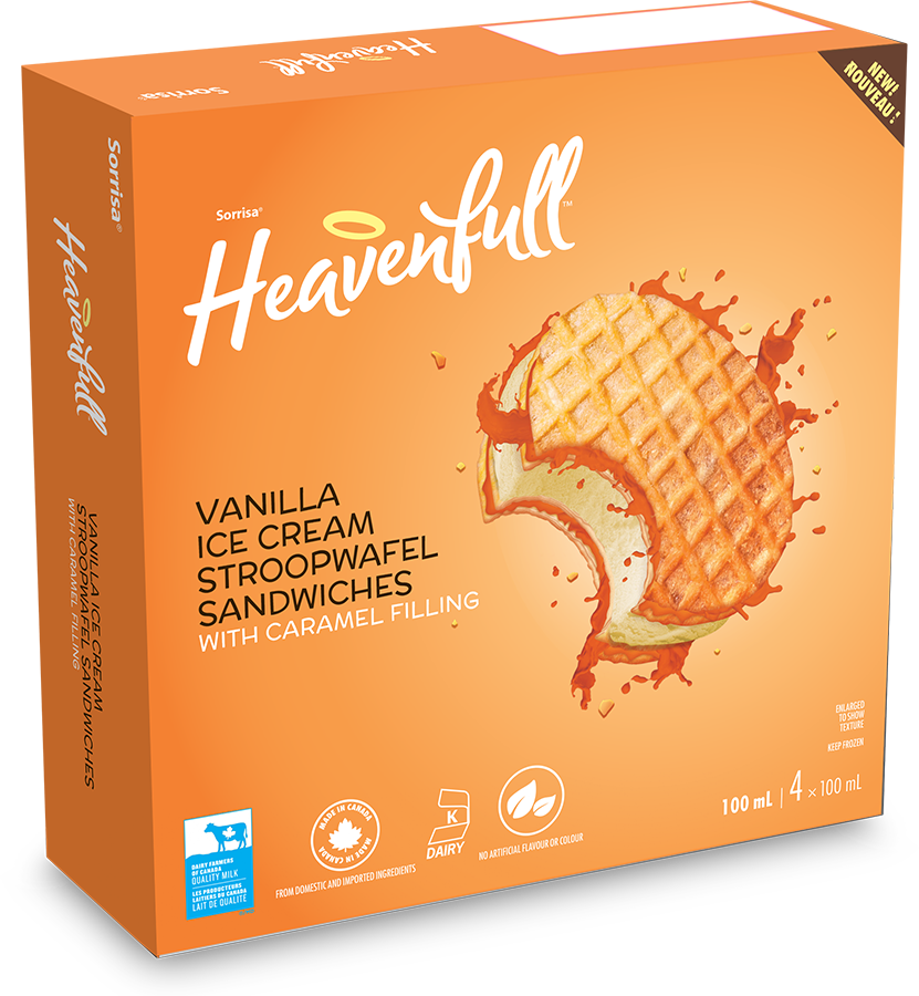 Vanilla Stroopwafel Sandwiches