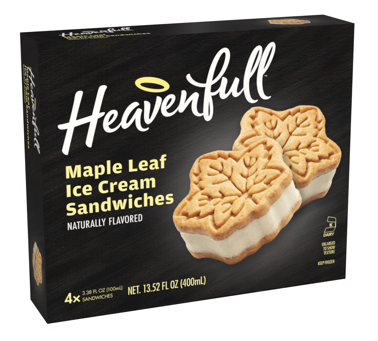 Maple Leaf Ice Cream Sandwiches (4 ct)