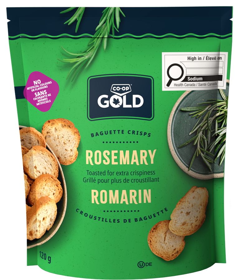 Baguette Crisps - Rosemary