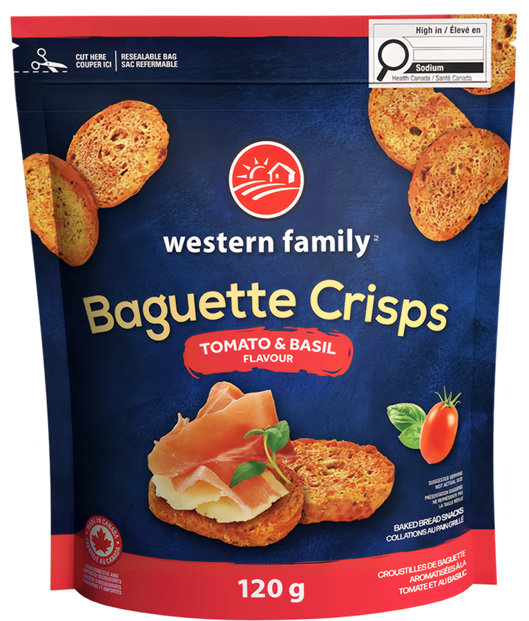 Tomato & Basil Baguette Crisps