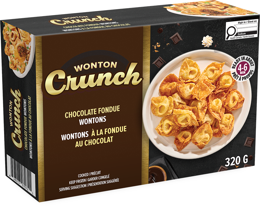 Chocolate Fondue Wontons Box