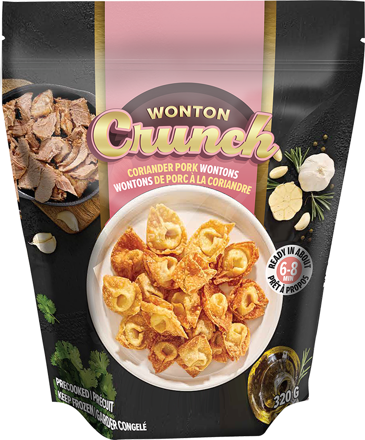 Coriander Pork Wontons Bag