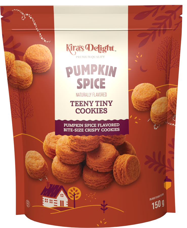 Pumpkin Spice Teeny Tiny Cookies