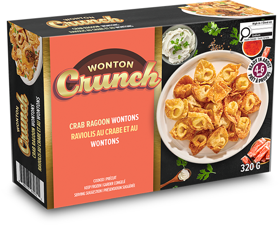 Crab Rangoon Wontons Box