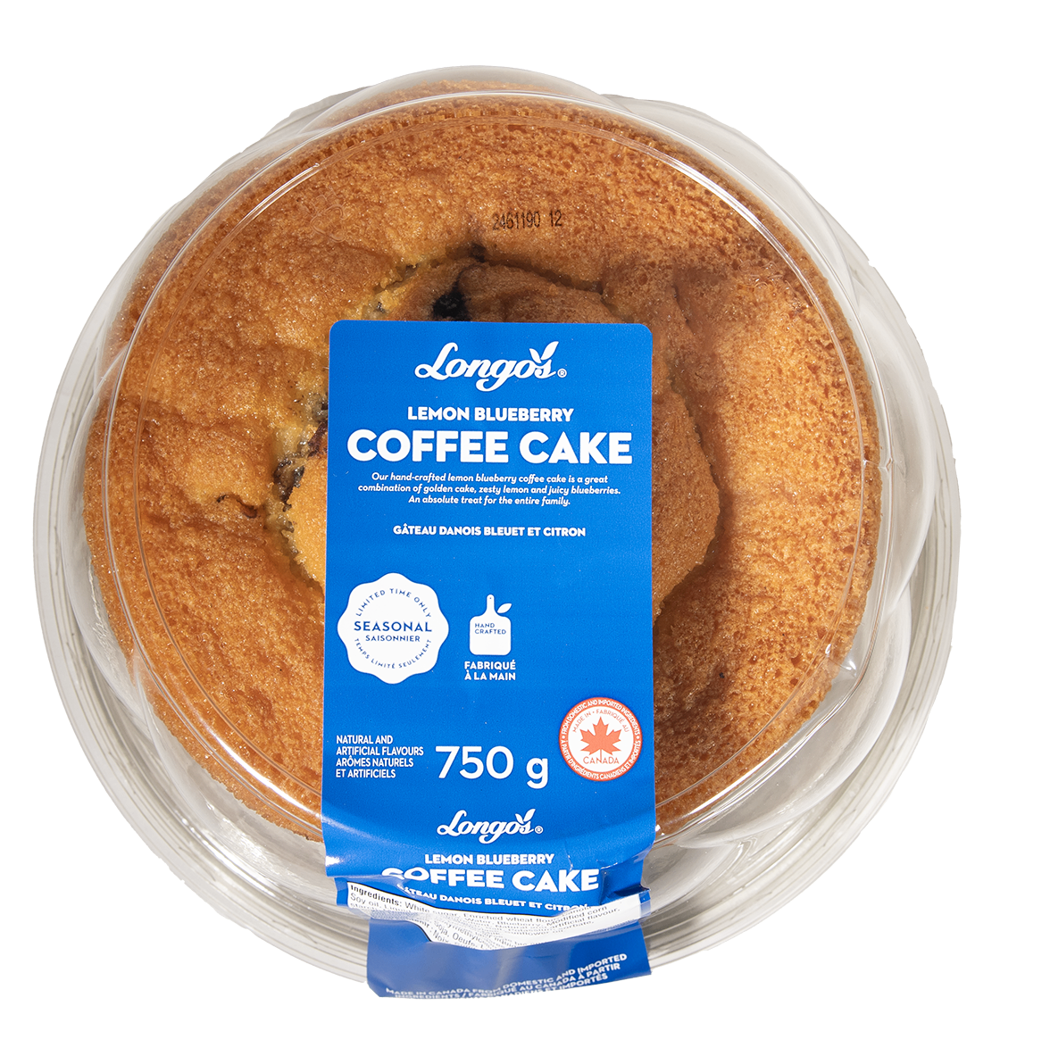Lemon Blueberry Coffee Cake