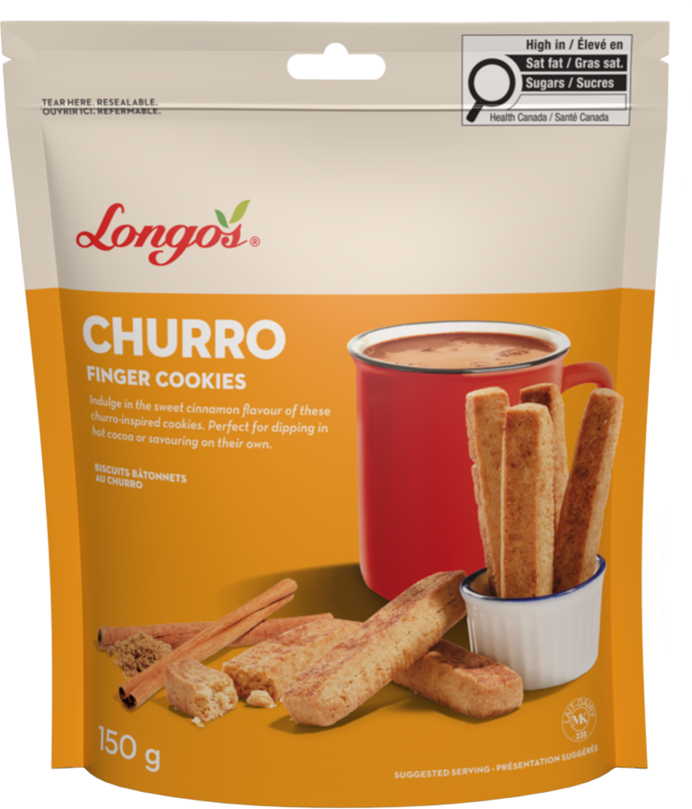 Churro Finger Cookies