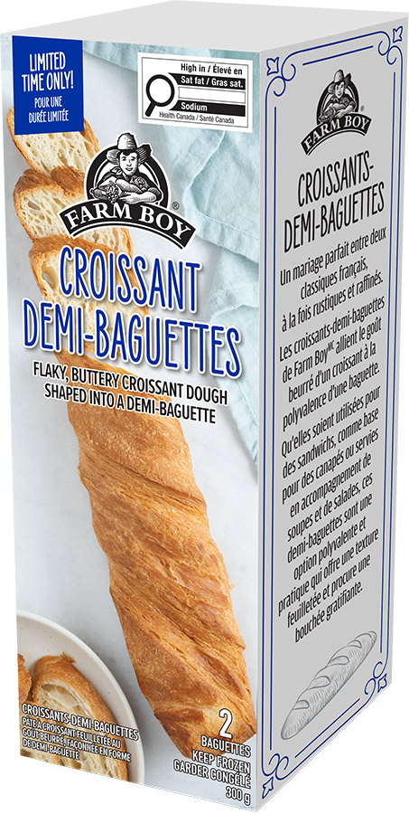 Croissant Demi-Baguettes
