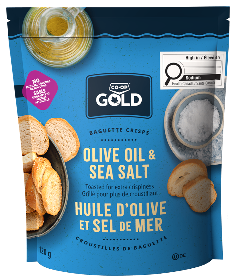 Baguette Crisps - Olive Oil & Sea Salt