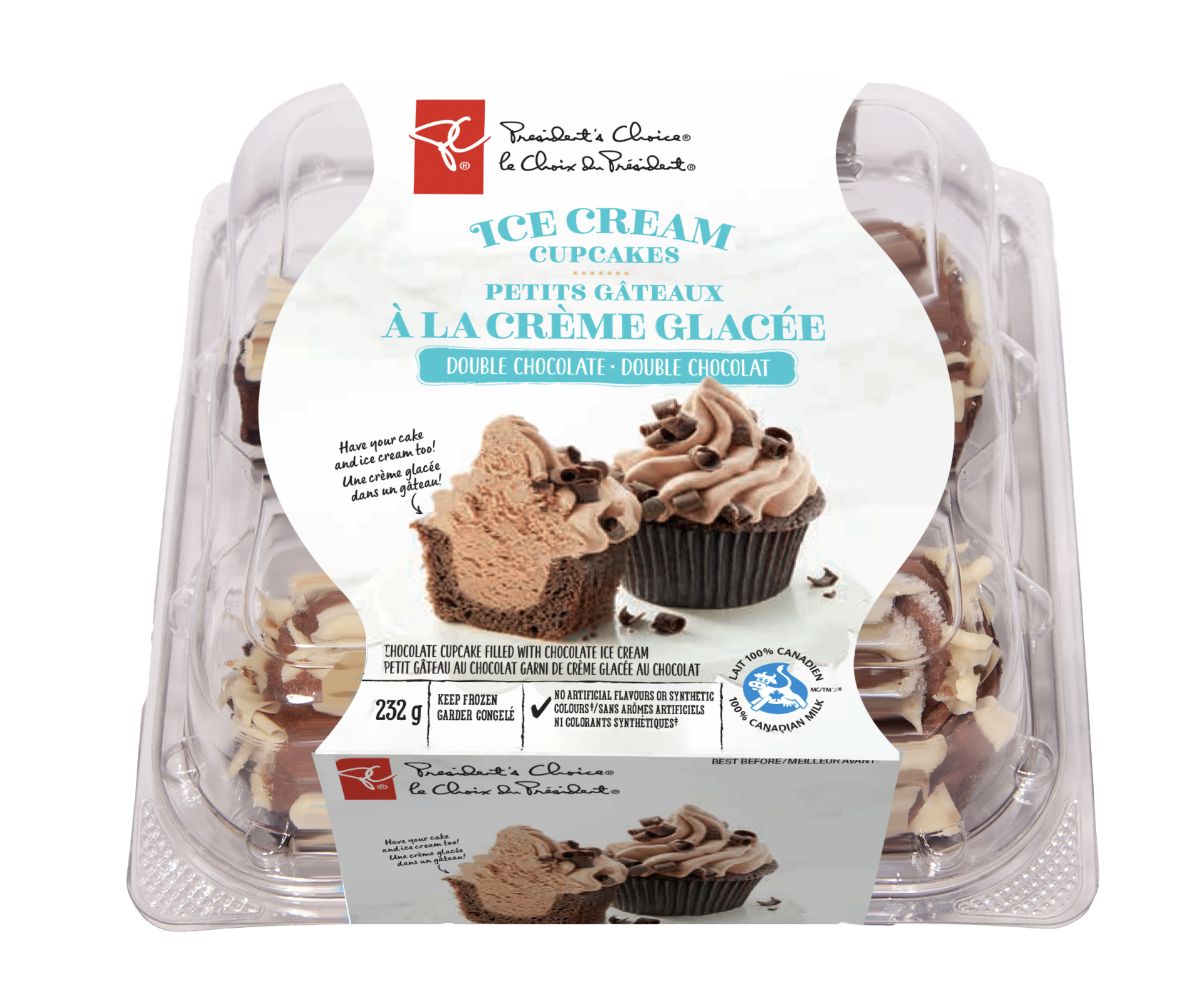 Ice Cream Cupcakes - Double Chocolate